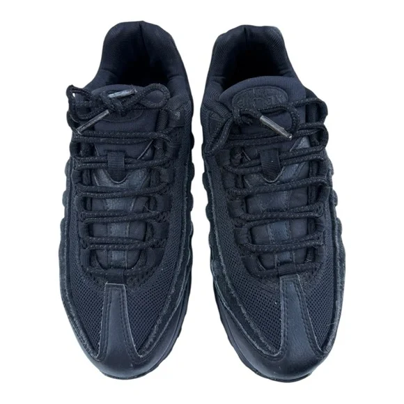 Nike Air Max 95 GS Triple Black, Women’s size 6.5 - Picture 6 of 10
